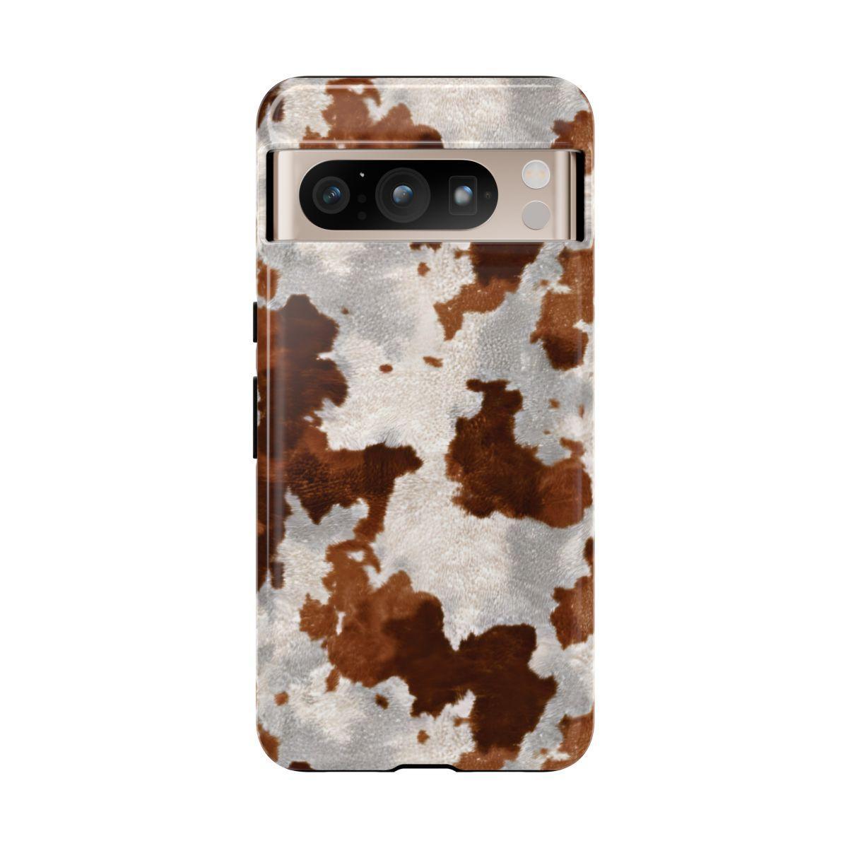 Brown Cowhide Tough Case
