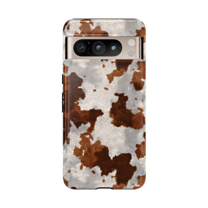 Brown Cowhide Tough Case