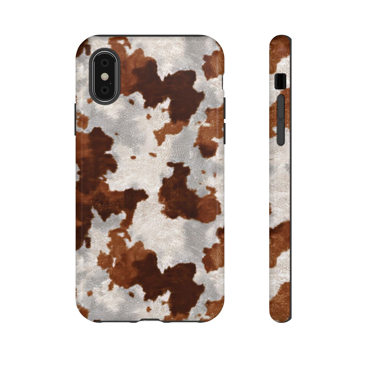 Brown Cowhide Tough Case