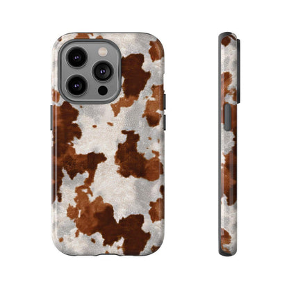 Brown Cowhide Tough Case