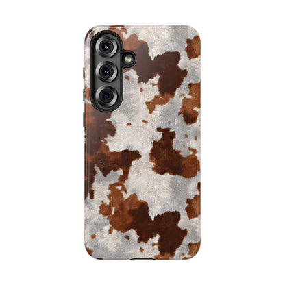 Brown Cowhide Tough Case