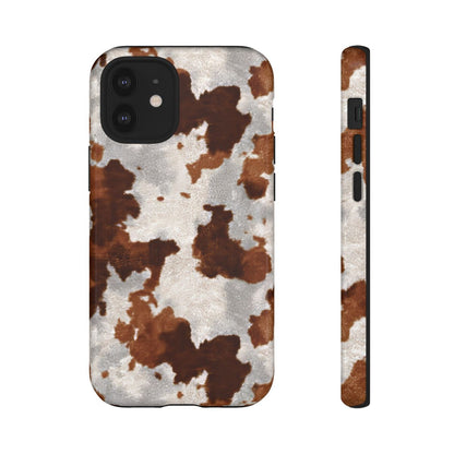 Brown Cowhide Tough Case