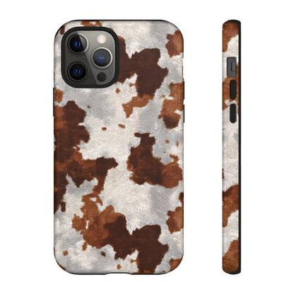Brown Cowhide Tough Case