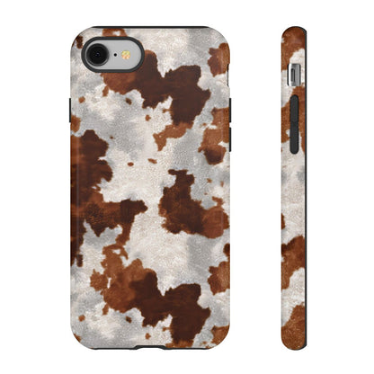 Brown Cowhide Tough Case