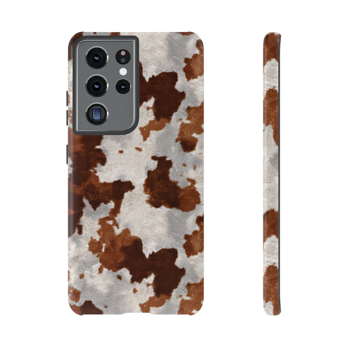 Brown Cowhide Tough Case