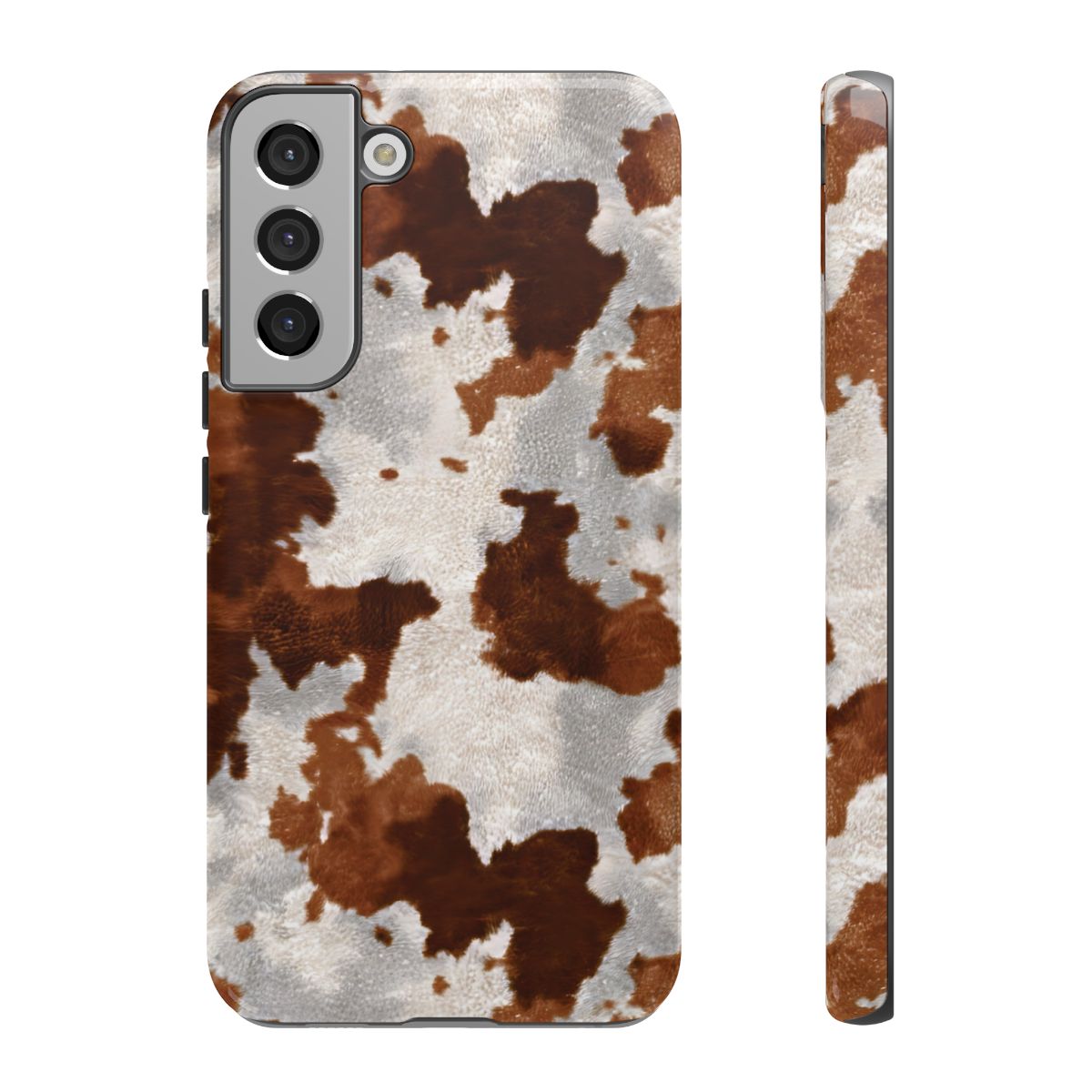 Brown Cowhide Tough Case