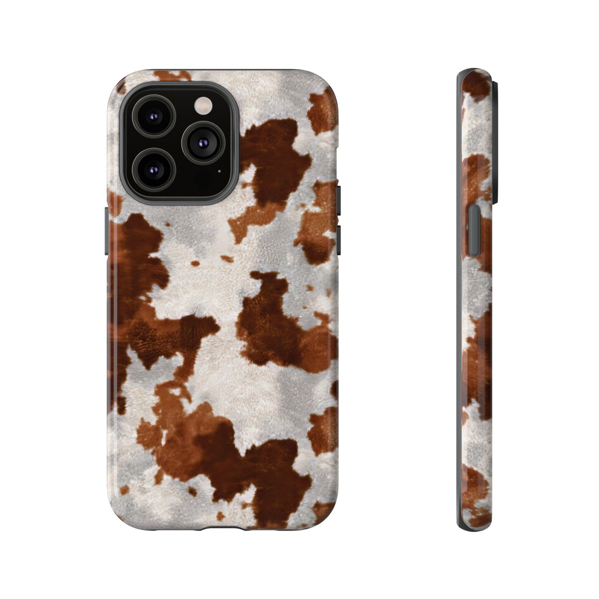 Brown Cowhide Tough Case