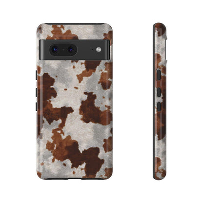Brown Cowhide Tough Case