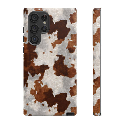 Brown Cowhide Tough Case