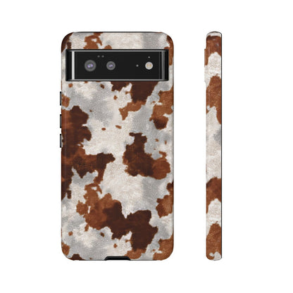 Brown Cowhide Tough Case