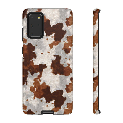 Brown Cowhide Tough Case