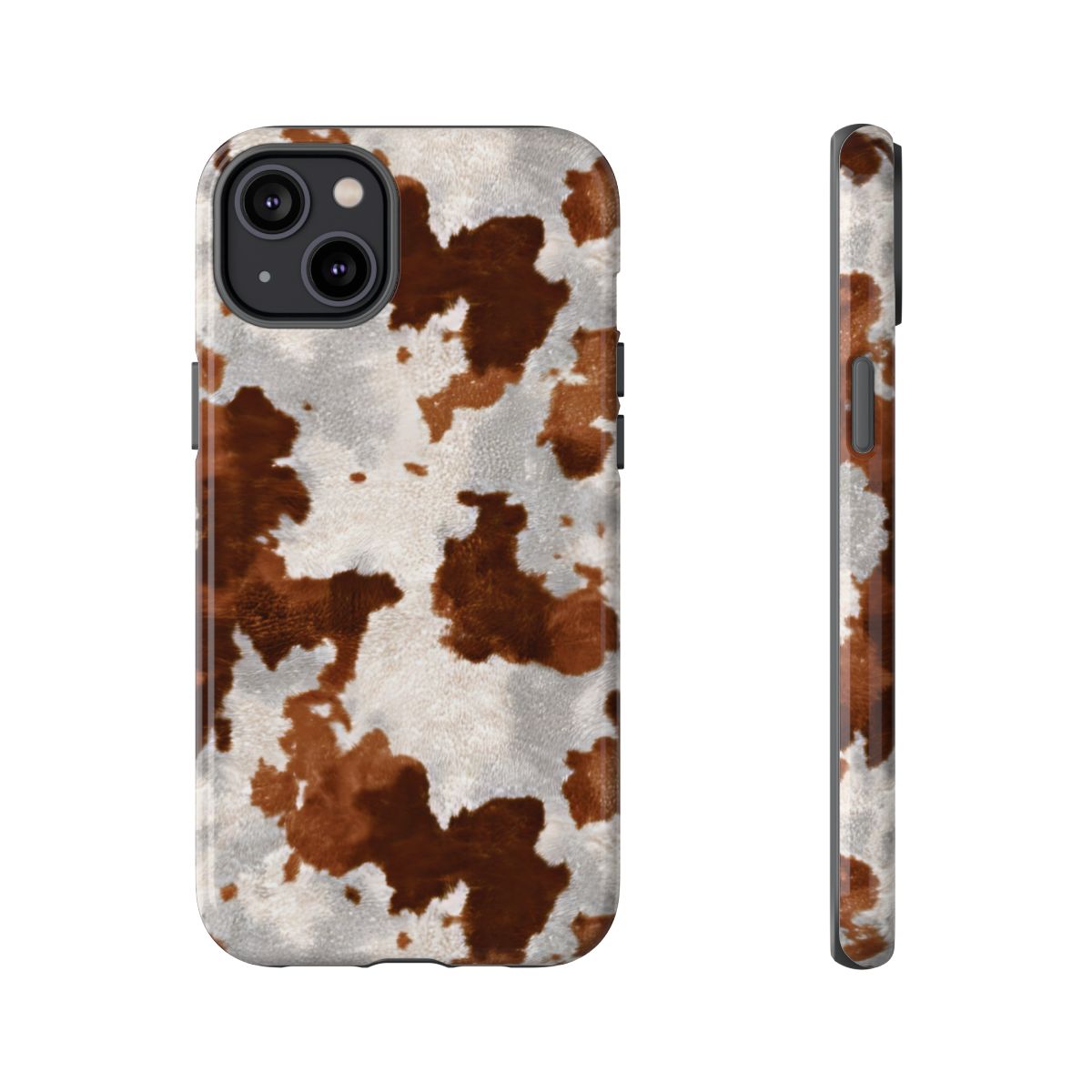 Brown Cowhide Tough Case