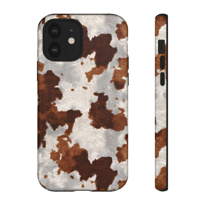 Brown Cowhide Tough Case