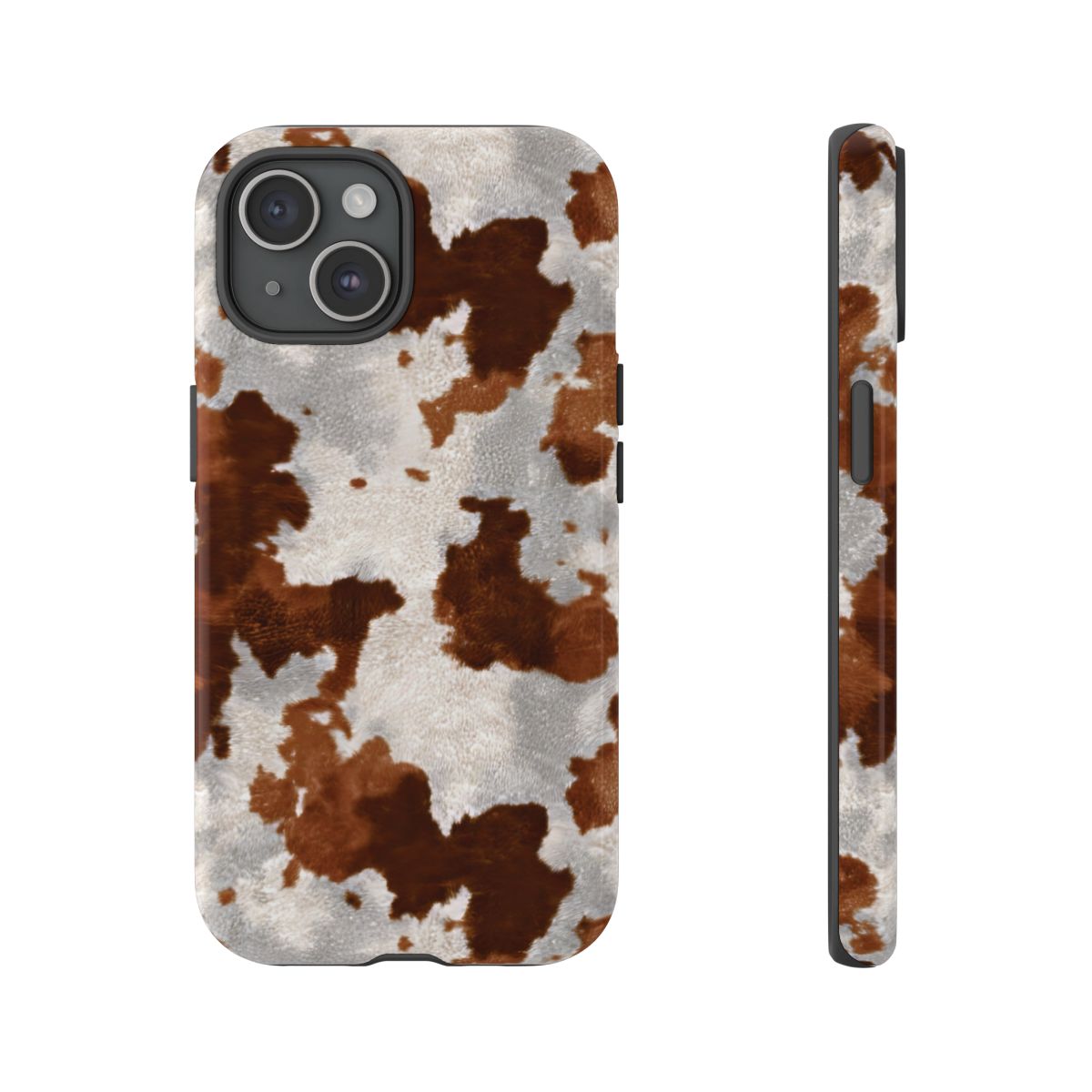 Brown Cowhide Tough Case