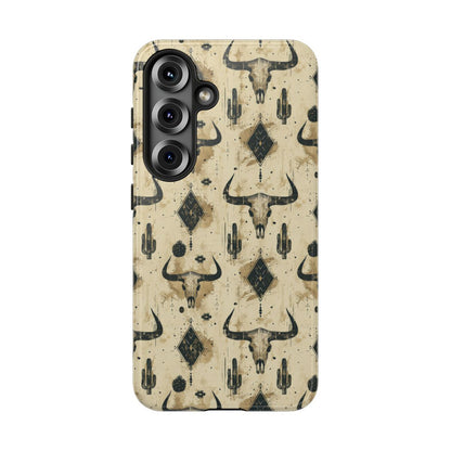 Bull Skull Grunge Tough Case