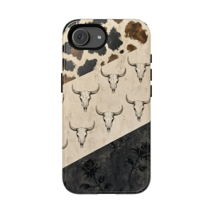 Bull Skull Rose Tough Case - iPhone 17e