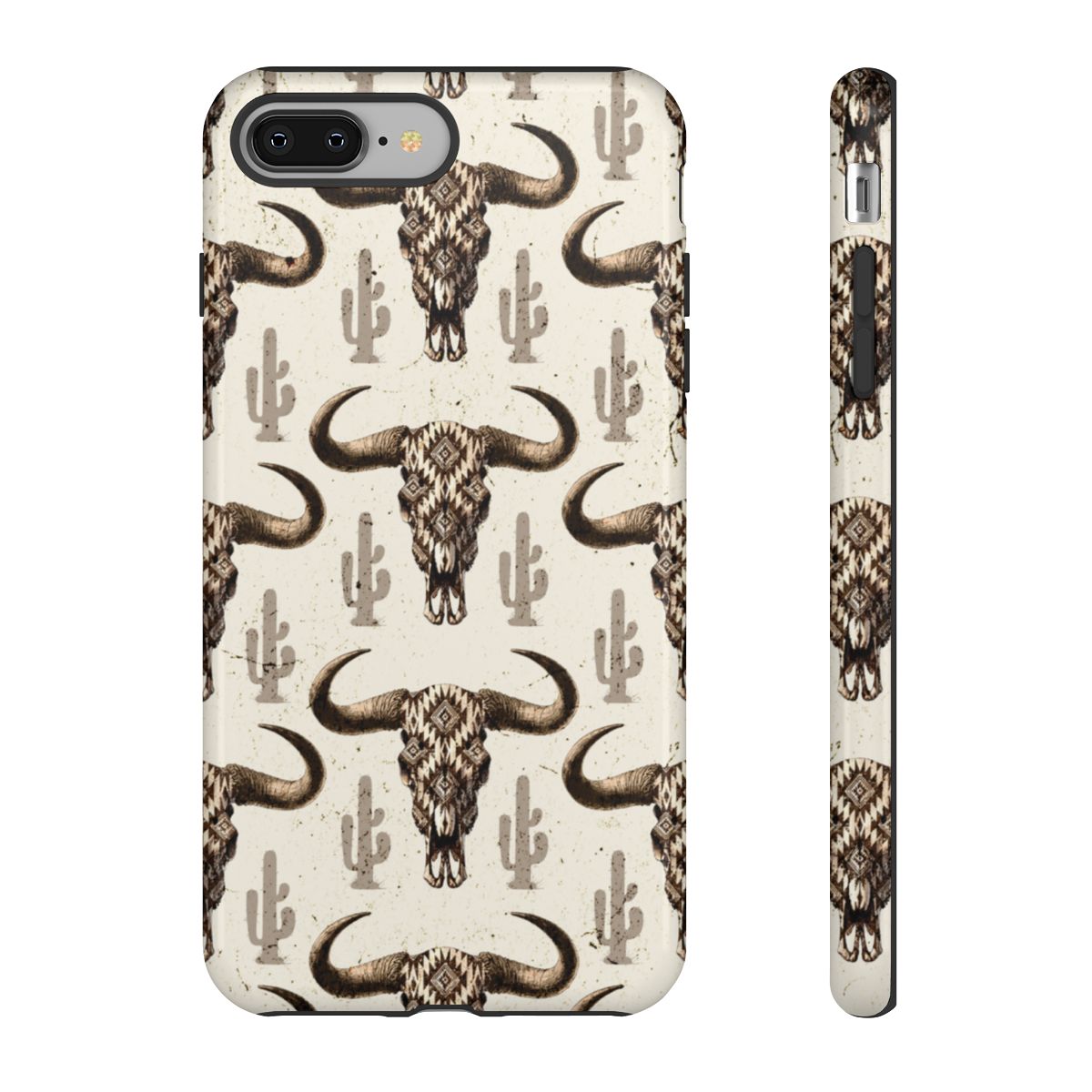 Cactus Aztec Skull Tough Case