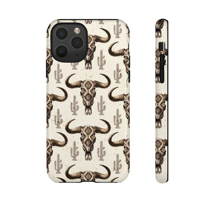 Cactus Aztec Skull Tough Case