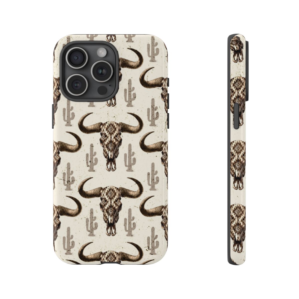Cactus Aztec Skull Tough Case