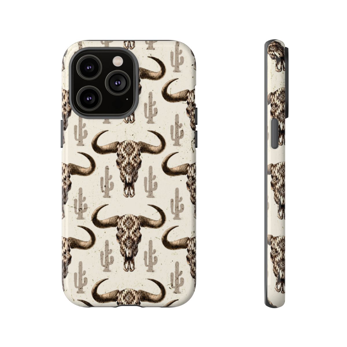 Cactus Aztec Skull Tough Case