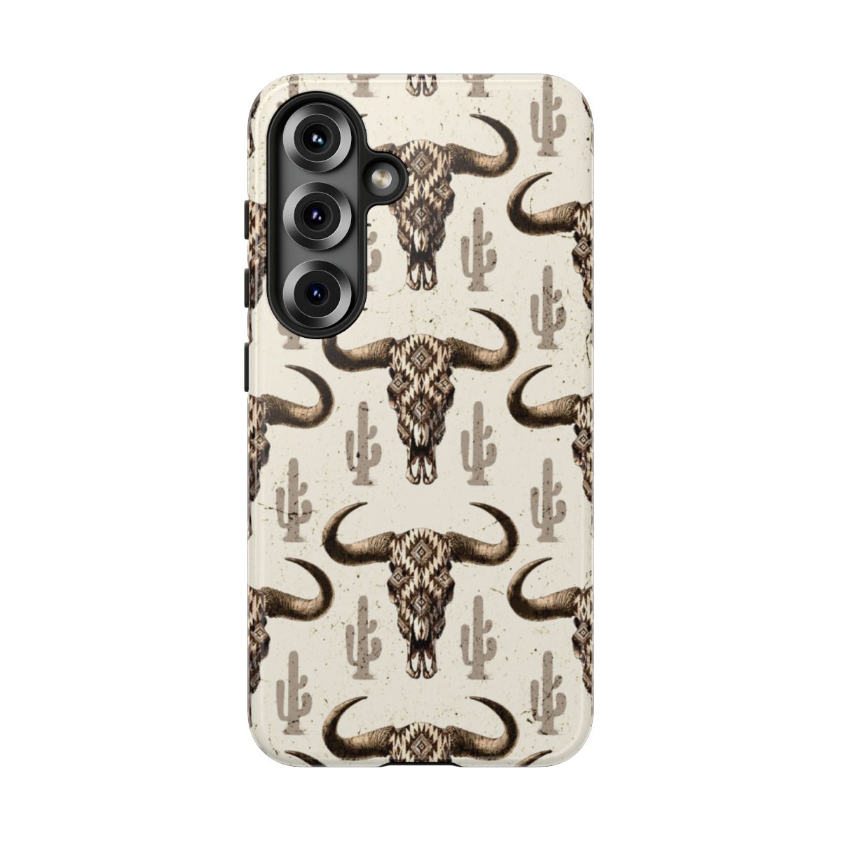 Cactus Aztec Skull Tough Case