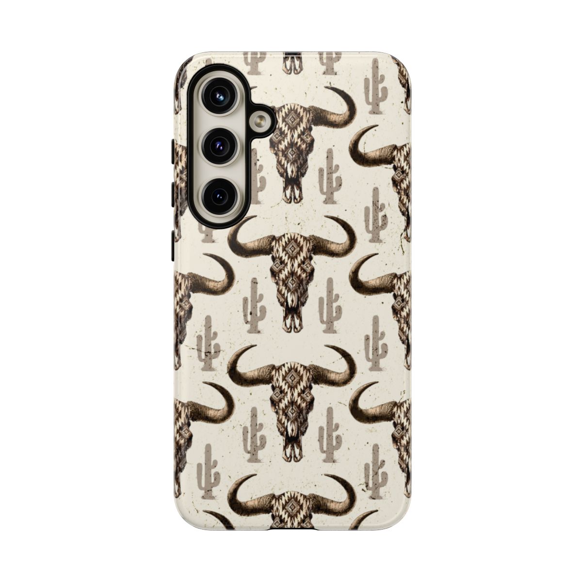 Cactus Aztec Skull Tough Case