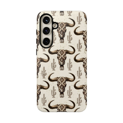 Cactus Aztec Skull Tough Case
