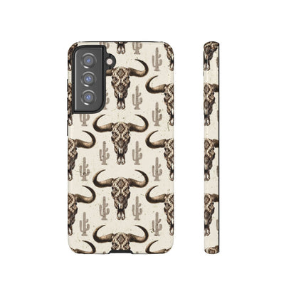 Cactus Aztec Skull Tough Case