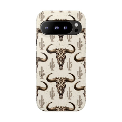 Cactus Aztec Skull Tough Case