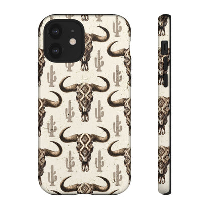 Cactus Aztec Skull Tough Case