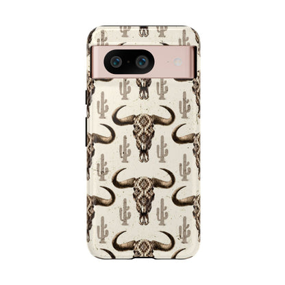 Cactus Aztec Skull Tough Case