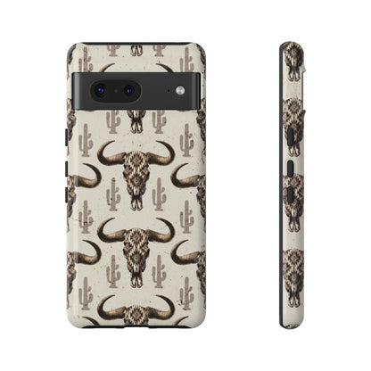 Cactus Aztec Skull Tough Case