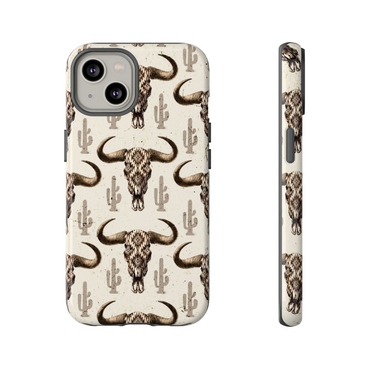 Cactus Aztec Skull Tough Case
