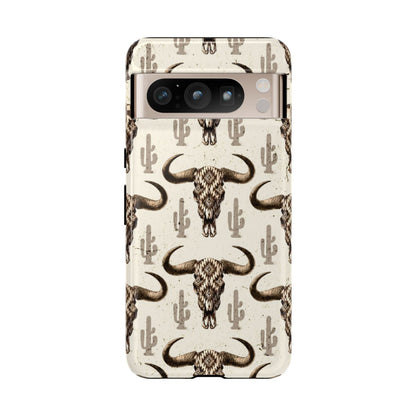 Cactus Aztec Skull Tough Case