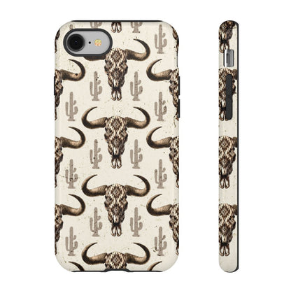 Cactus Aztec Skull Tough Case