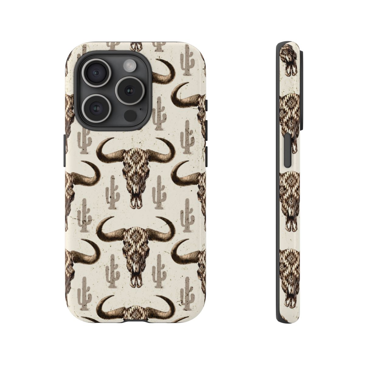 Cactus Aztec Skull Tough Case