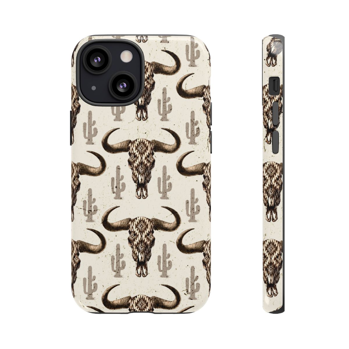 Cactus Aztec Skull Tough Case