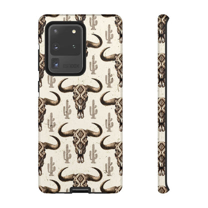 Cactus Aztec Skull Tough Case