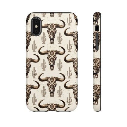 Cactus Aztec Skull Tough Case