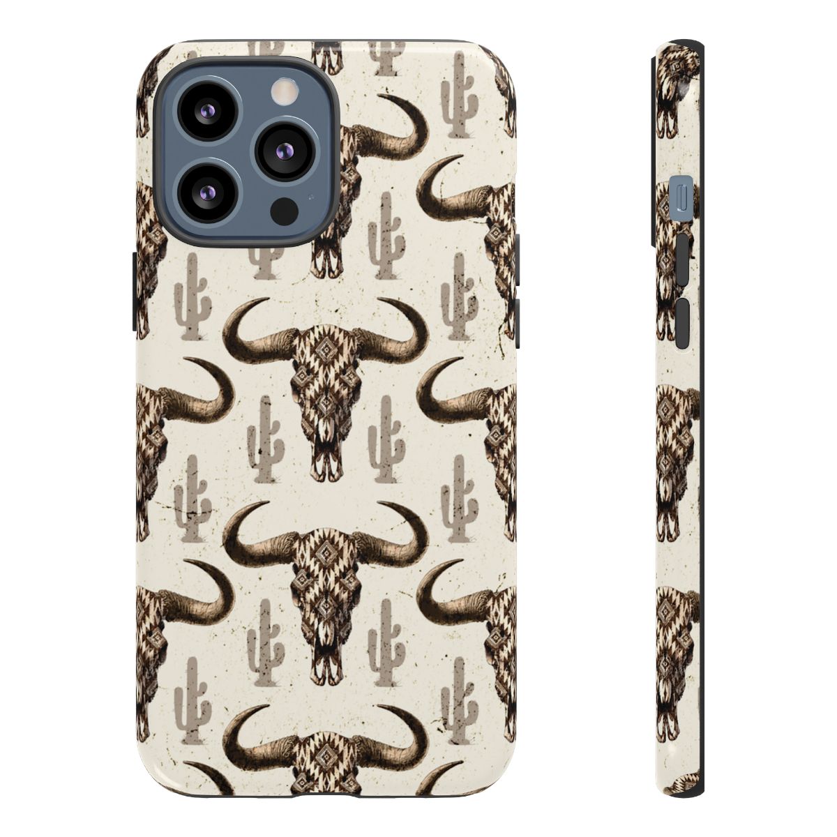 Cactus Aztec Skull Tough Case