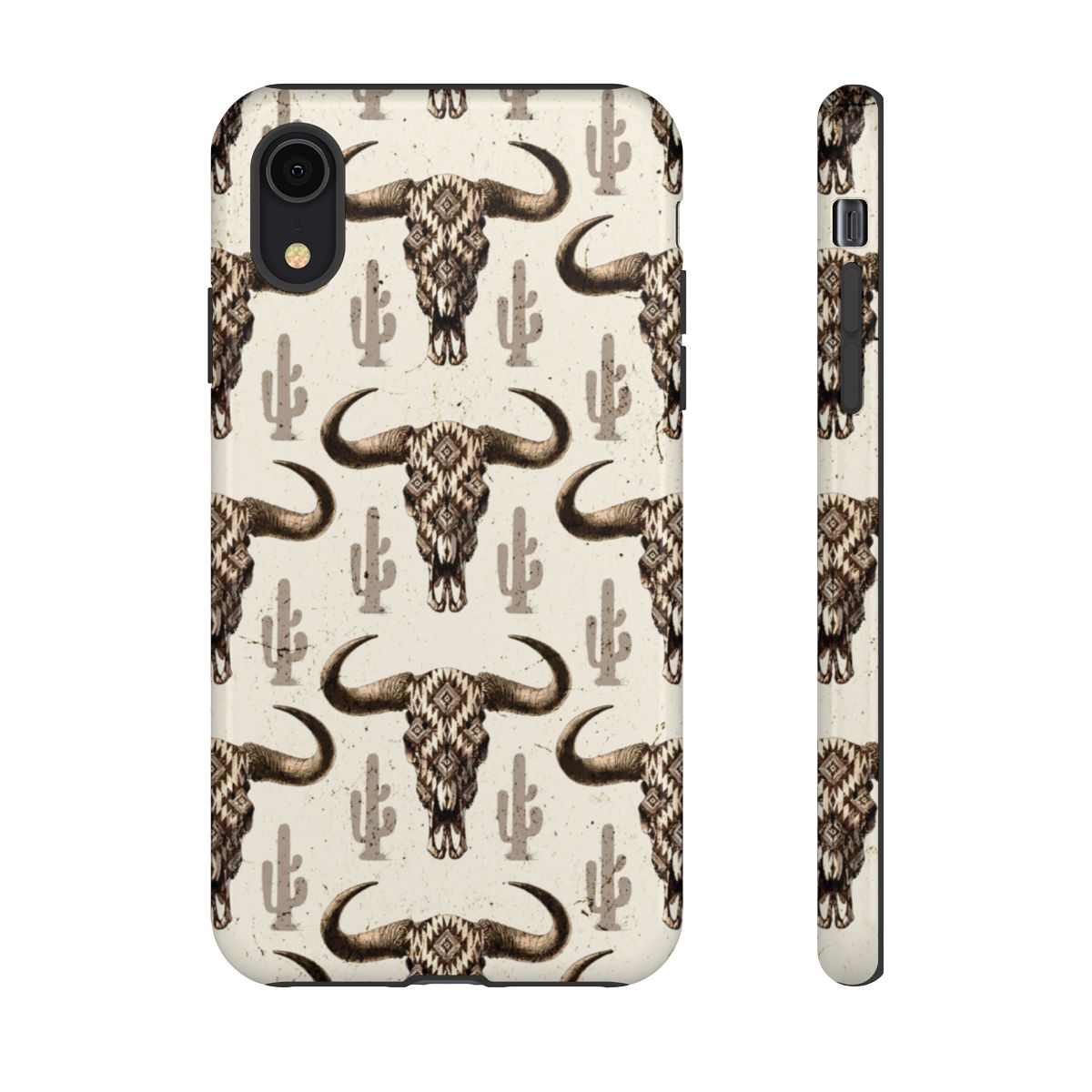 Cactus Aztec Skull Tough Case