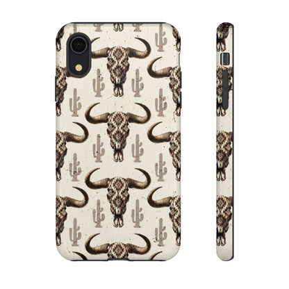 Cactus Aztec Skull Tough Case