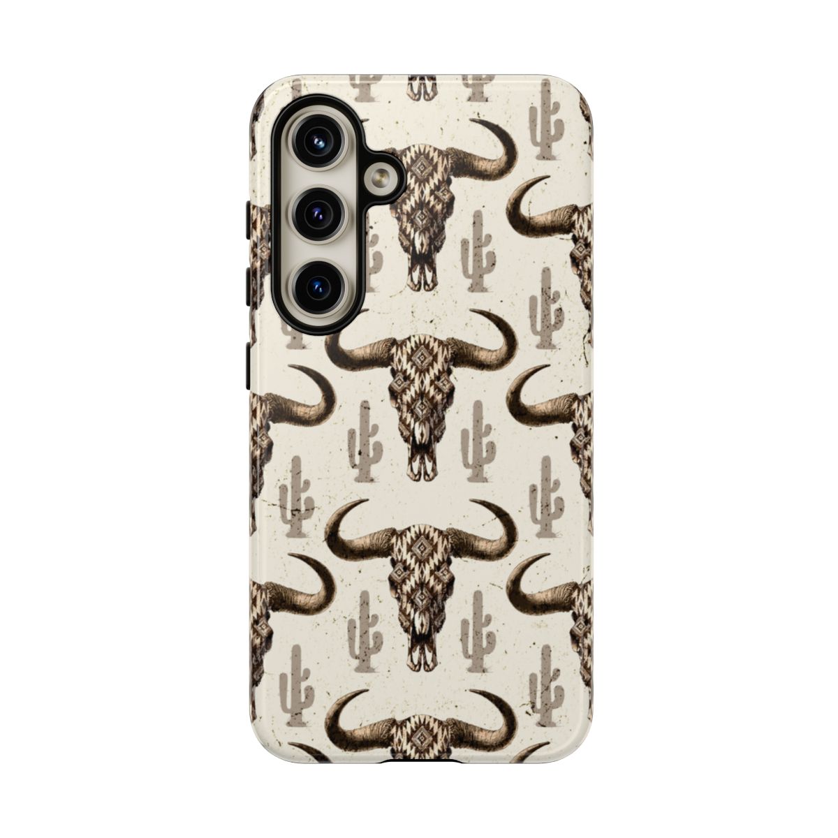 Cactus Aztec Skull Tough Case
