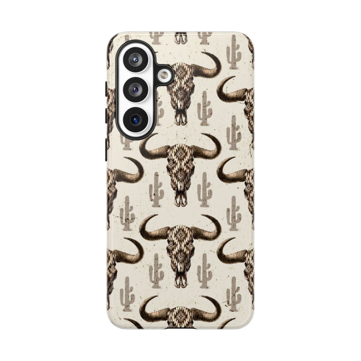 Cactus Aztec Skull Tough Case