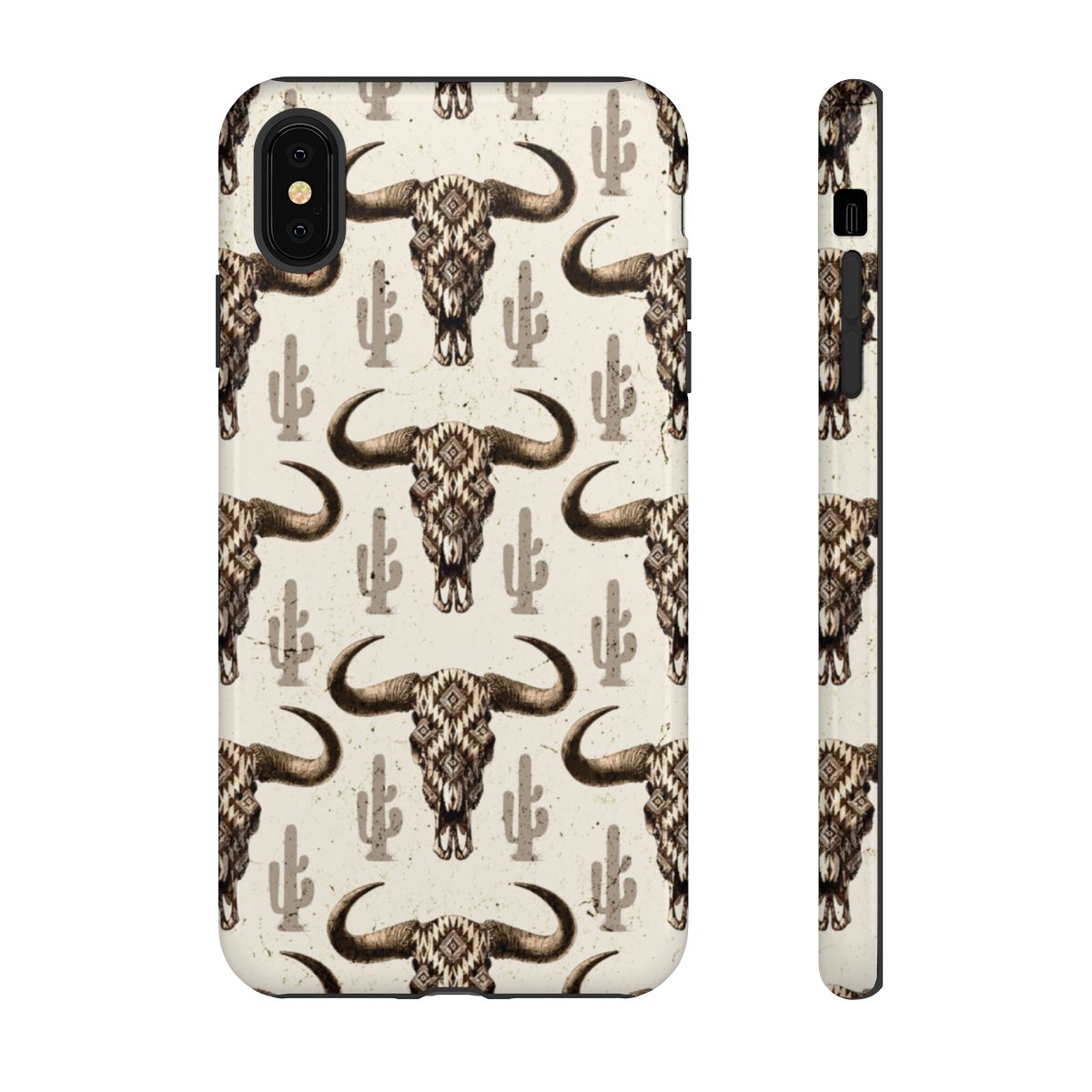 Cactus Aztec Skull Tough Case
