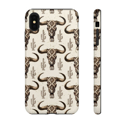 Cactus Aztec Skull Tough Case