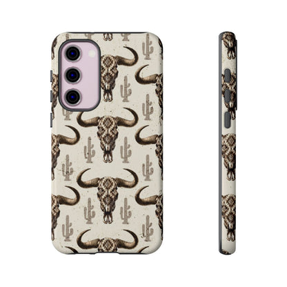 Cactus Aztec Skull Tough Case