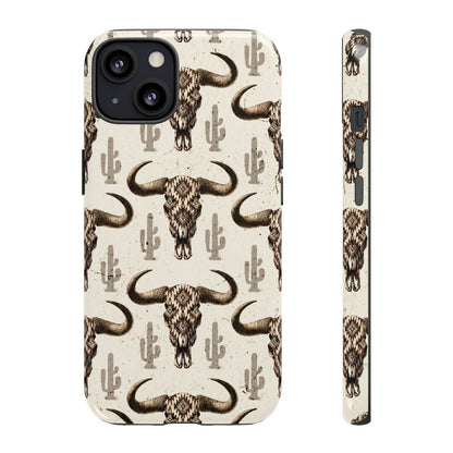 Cactus Aztec Skull Tough Case