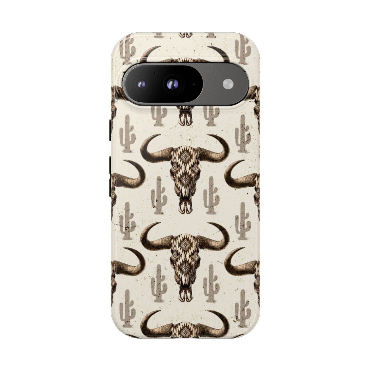 Cactus Aztec Skull Tough Case