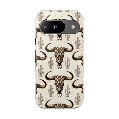 Cactus Aztec Skull Tough Case